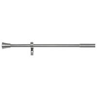Stilgarnituren habito_rillmino Edelstahloptik Metall ausziehbar von ca. 120 bis 210 cm 1.0 Läufe habito_rillmino - Edelstahloptik - ondeco