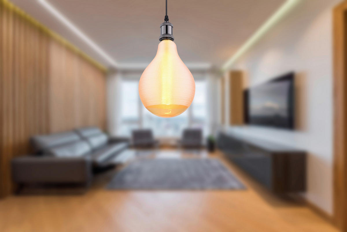 GLOBO LED-Leuchtmittel E27 LED - LEUCHTMITTEL - messing/amber (13,00/21,00cm) - GLOBO