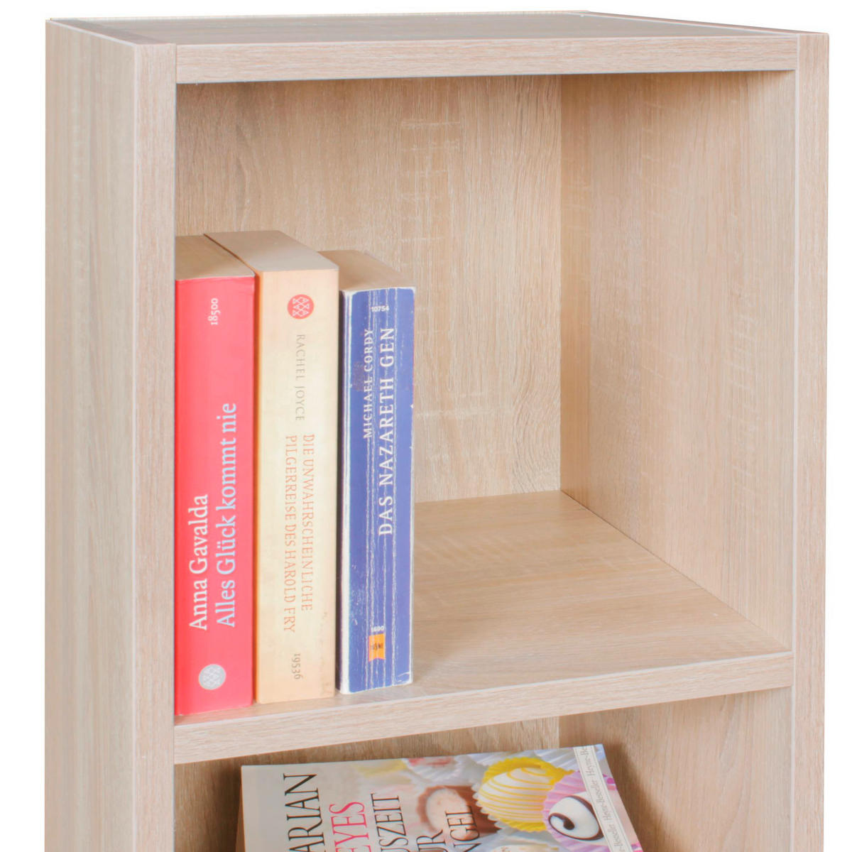 Standregal Eiche Sonoma Nachbildung B/H/T: ca. 30x60x30 cm Standregal - Eiche (30,00/60,00/30,00cm) - Wohnling