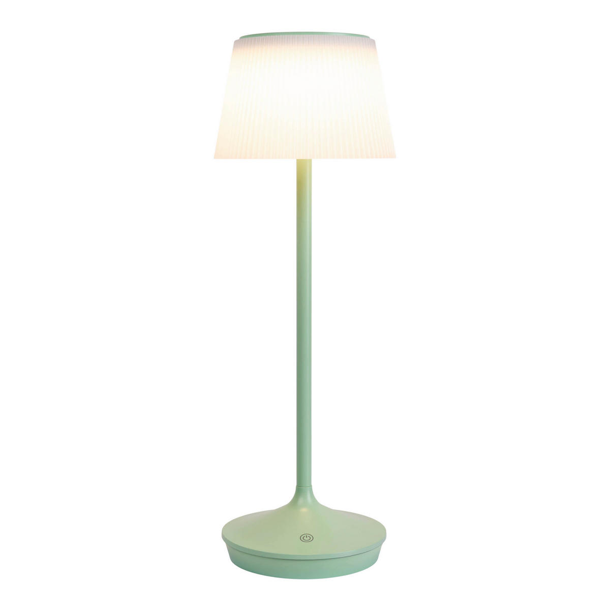LED-Solar-Tischleuchte mint Metall Kunststoff B/H/T/D: ca. 13x38x13x13 cm EMMI - mint (13,00/38,00/13,00cm) - Näve Leuchten
