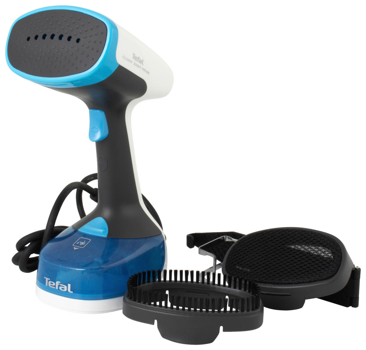 Tefal Dampfbürste DT7000EO schwarz blau B/L: ca. 8x20 cm Dampfglätter_DT7000EO_Tefal - blau/schwarz (8,00/20,00cm) - Tefal