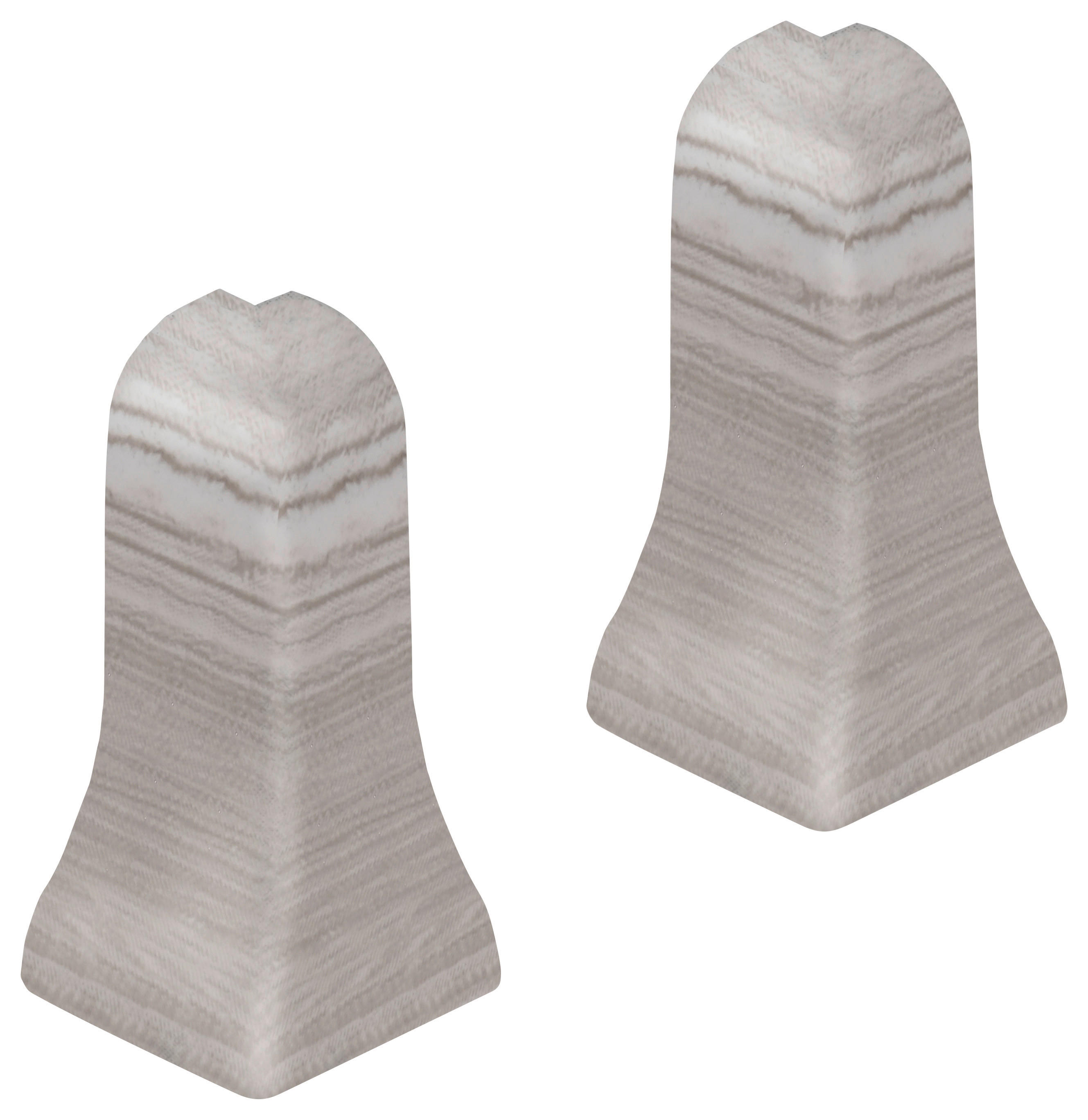 POCOline Außenecke weiß L/B/H: ca. 2,85x2,85x5,04 cm Außenecke für 48mm KST SL E.weiß - weiß (2,85/2,85/5,04cm) - POCOline