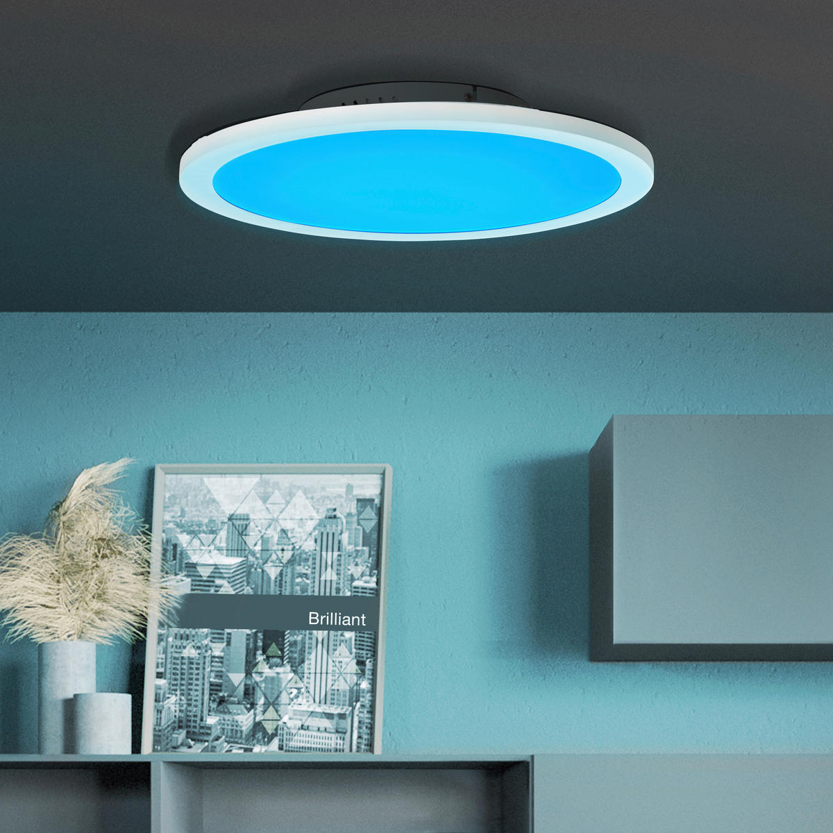 Brilliant LED-Paneel G97060/05 LED-Paneel_Abie - weiß (40,00/5,90cm) - Brilliant