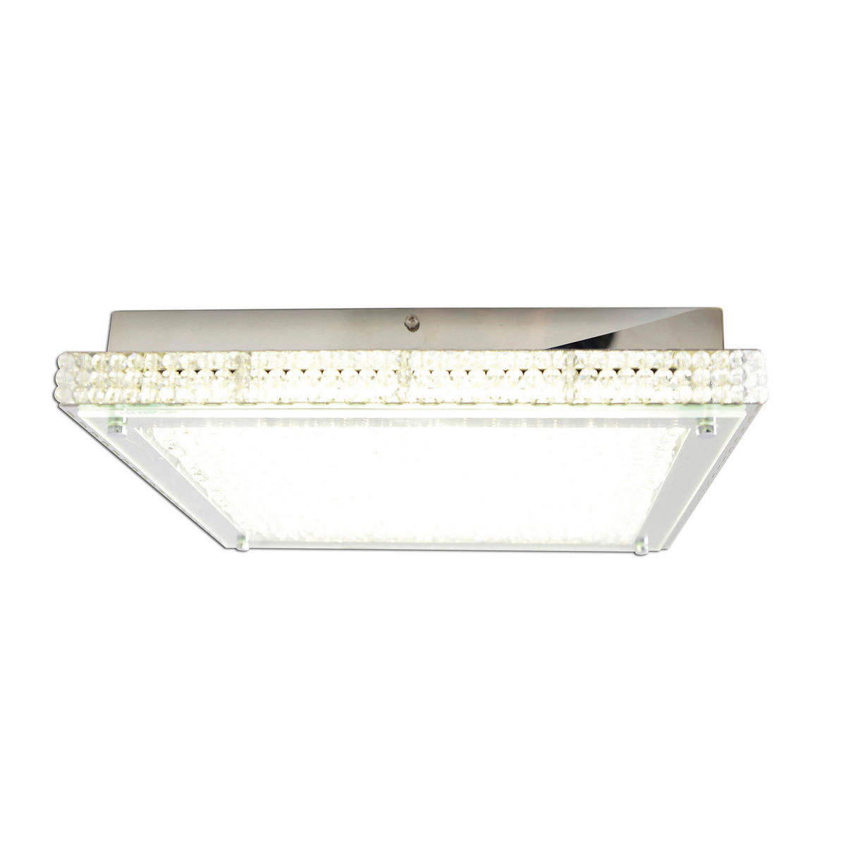 Näve Leuchten Deckenleuchte 1200931 transparent Metall Kunststoff B/H/T: ca. 39x7,2x39 cm null 1 Brennstellen Madrid - transparent (39,00/7,20/39,00cm) - Näve Leuchten