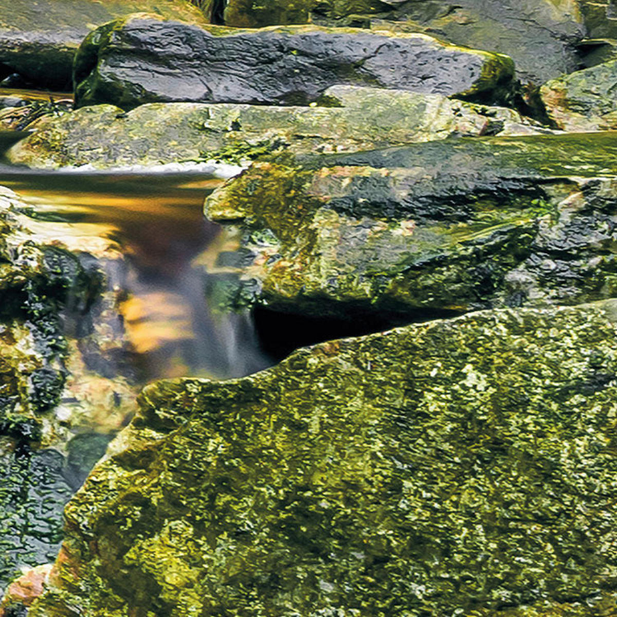 Komar Fototapete Glenevin Falls B/L: ca. 200x250 cm Glenevin Falls - (200,00/250,00cm) - Komar