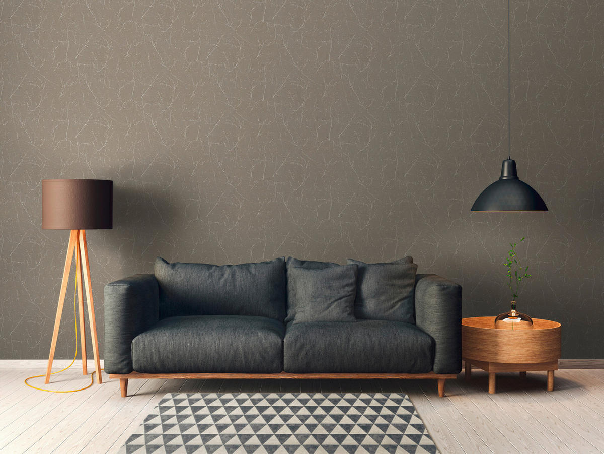 A.S.Creation Vliestapete Terra braun B/L: ca. 53x1005 cm Terra - braun (53,00/1005,00cm) - A.S.Creation