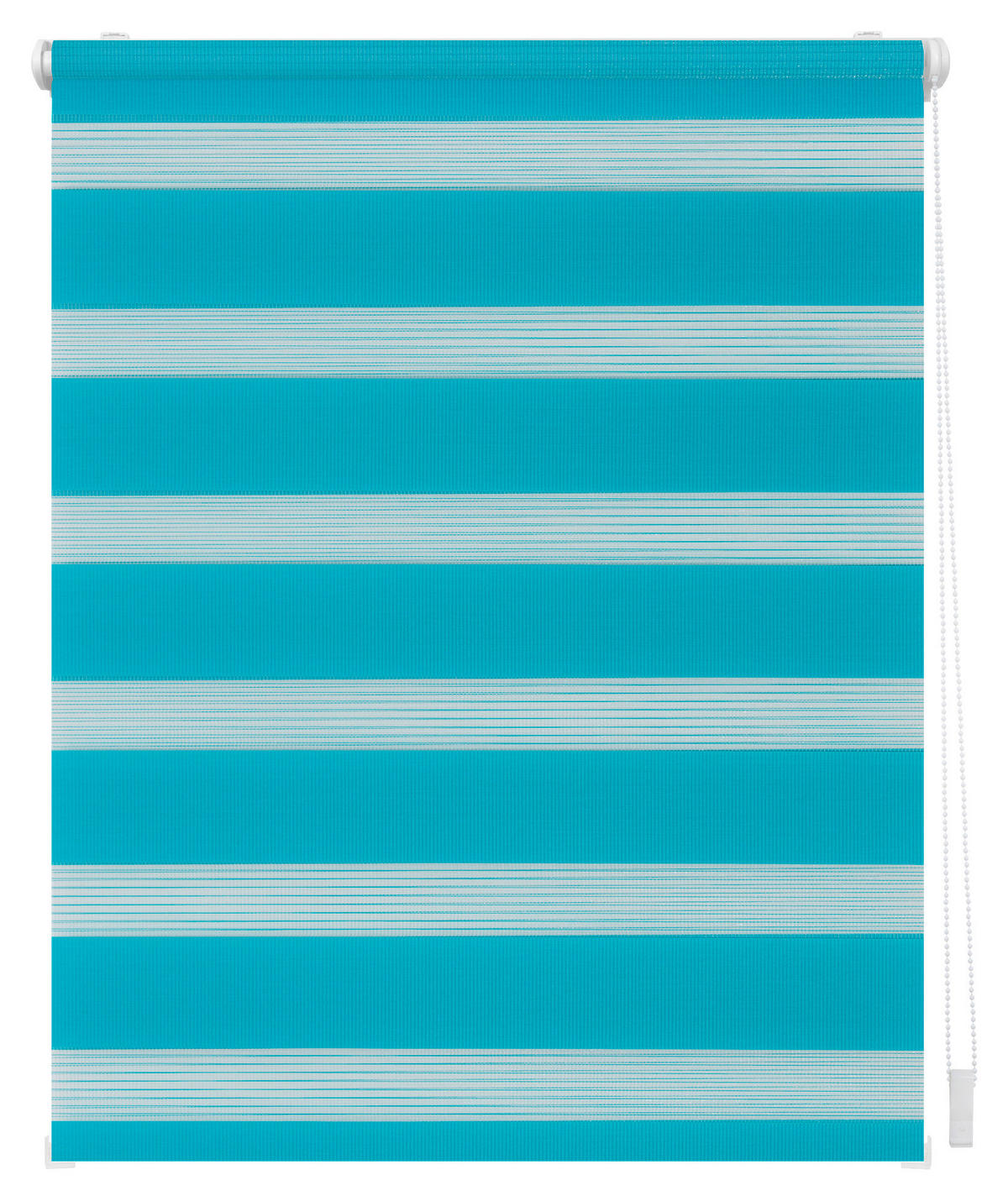 Doppelrollo Duo blau B/L: ca. 45x150 cm Duo - blau (45,00/150,00cm) - LICHTBLICK
