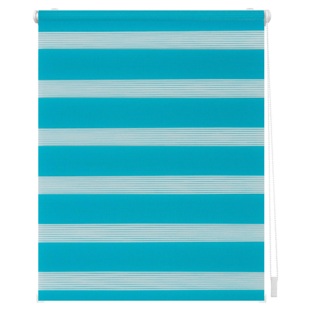Thumbnail - Doppelrollo Duo blau B/L: ca. 80x200 cm