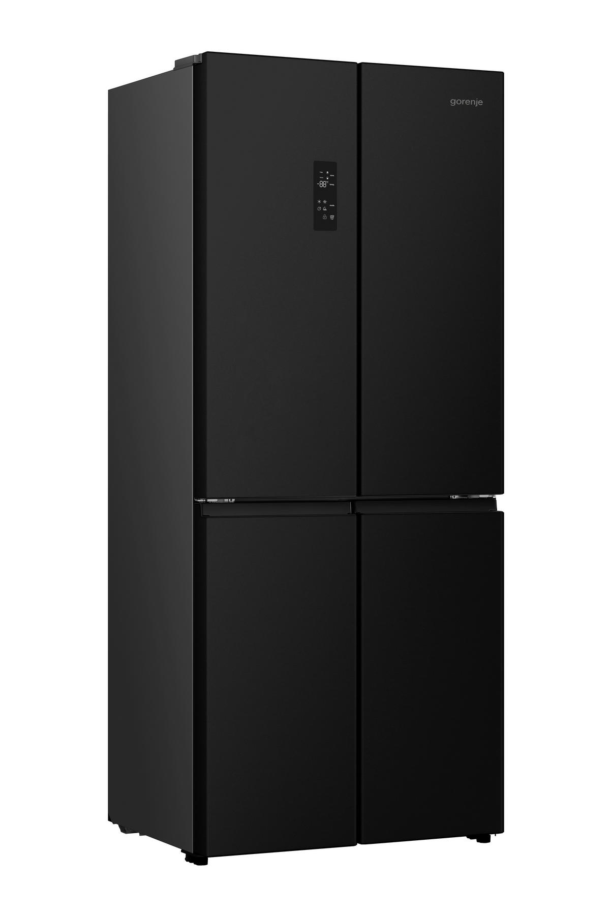 Gorenje Cross-Door NRM819D61BX schwarz B/H/T: ca. 79,4x190x65 cm Multi-Door NRM819D61BX - schwarz (79,40/190,00/65,00cm) - Gorenje
