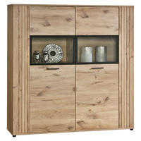 Highboard Turin Eiche Viking Nachbildung B/H/T: ca. 150x157x40 cm Turin - (150,00/157,00/40,00cm)
