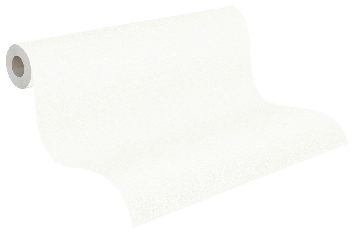 A.S.Creation Vliestapete weiß B/H/D: ca. 53x1005x9,5 cm Vliestapete - weiß (9,50/1005,00cm) - A.S.Creation