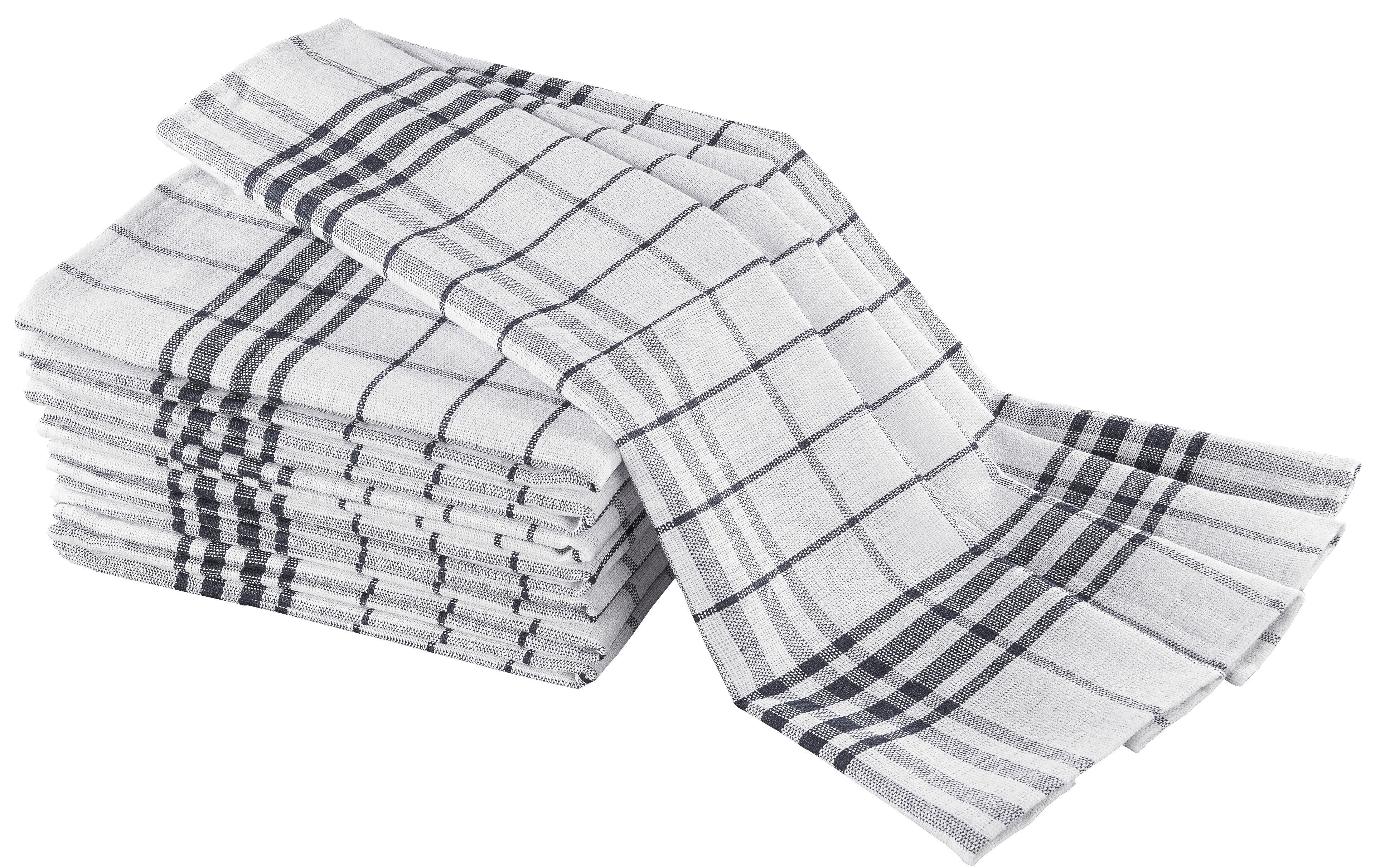 Geschirrtuch Geschirrtuch_8erPack 45x70cm blau - blau (45,00/70,00cm) - Sensation