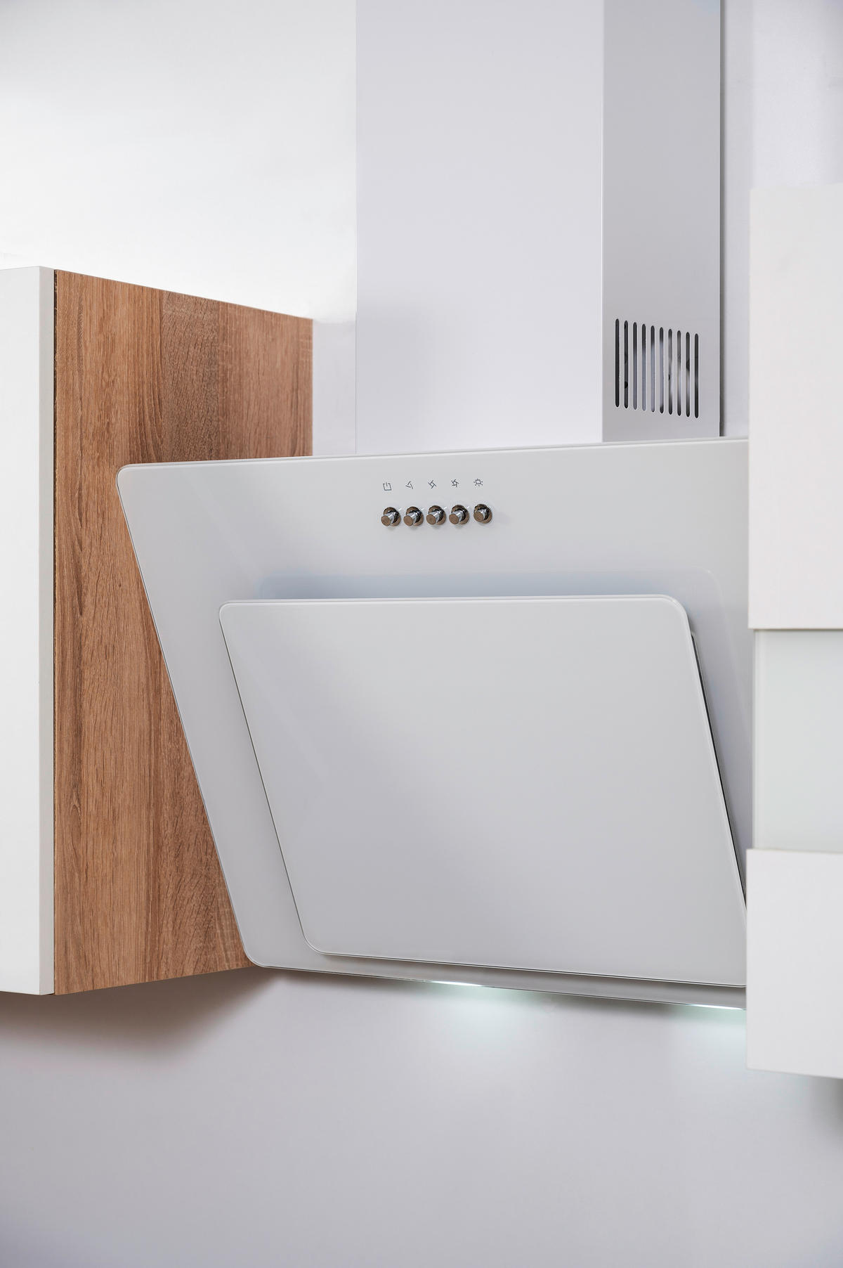 Respekta Küchenblock Economy weiß B/H/T: ca. 280x200x60 cm Economy - Eiche/weiß (280,00/200,00/60,00cm) - Respekta