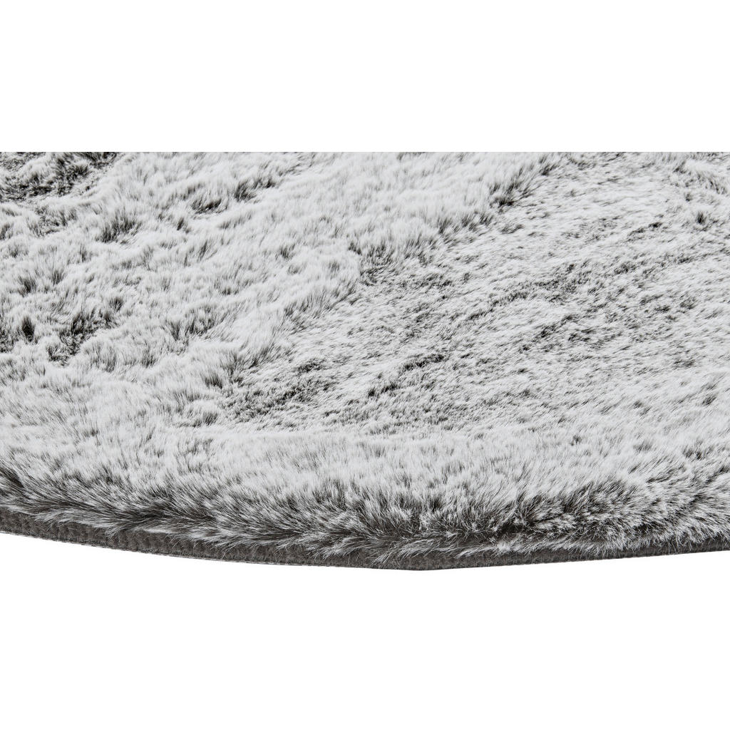 Thumbnail - Fellimitat Maya silberweiß D: ca. 160 cm