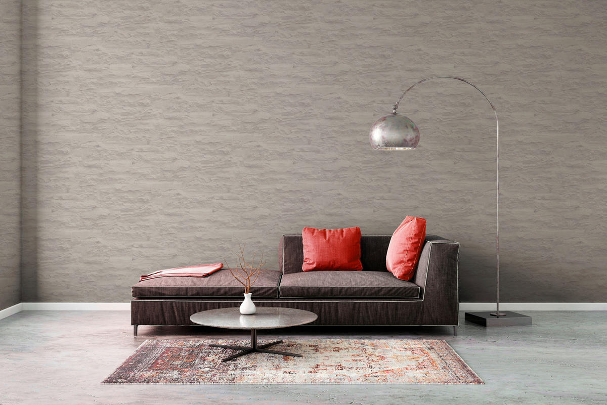 Livingwalls Vliestapete Best of Vlies Steine creme B/L: ca. 53x1005 cm Best of Vlies - creme (53,00/1005,00cm) - Livingwalls