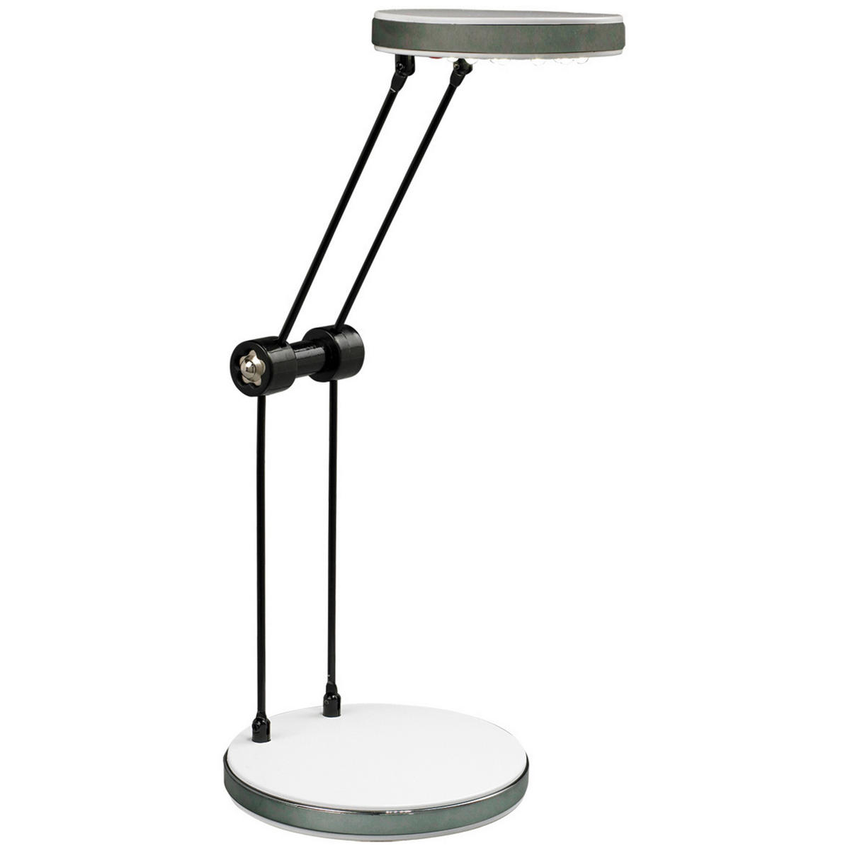 Näve Leuchten LED-Tischleuchte weiß Metall Kunststoff B/H/T/D: ca. 9,5x30x9,5x9,5 cm LED-Tischleuchte - weiß (9,50/30,00/9,50cm) - Näve Leuchten