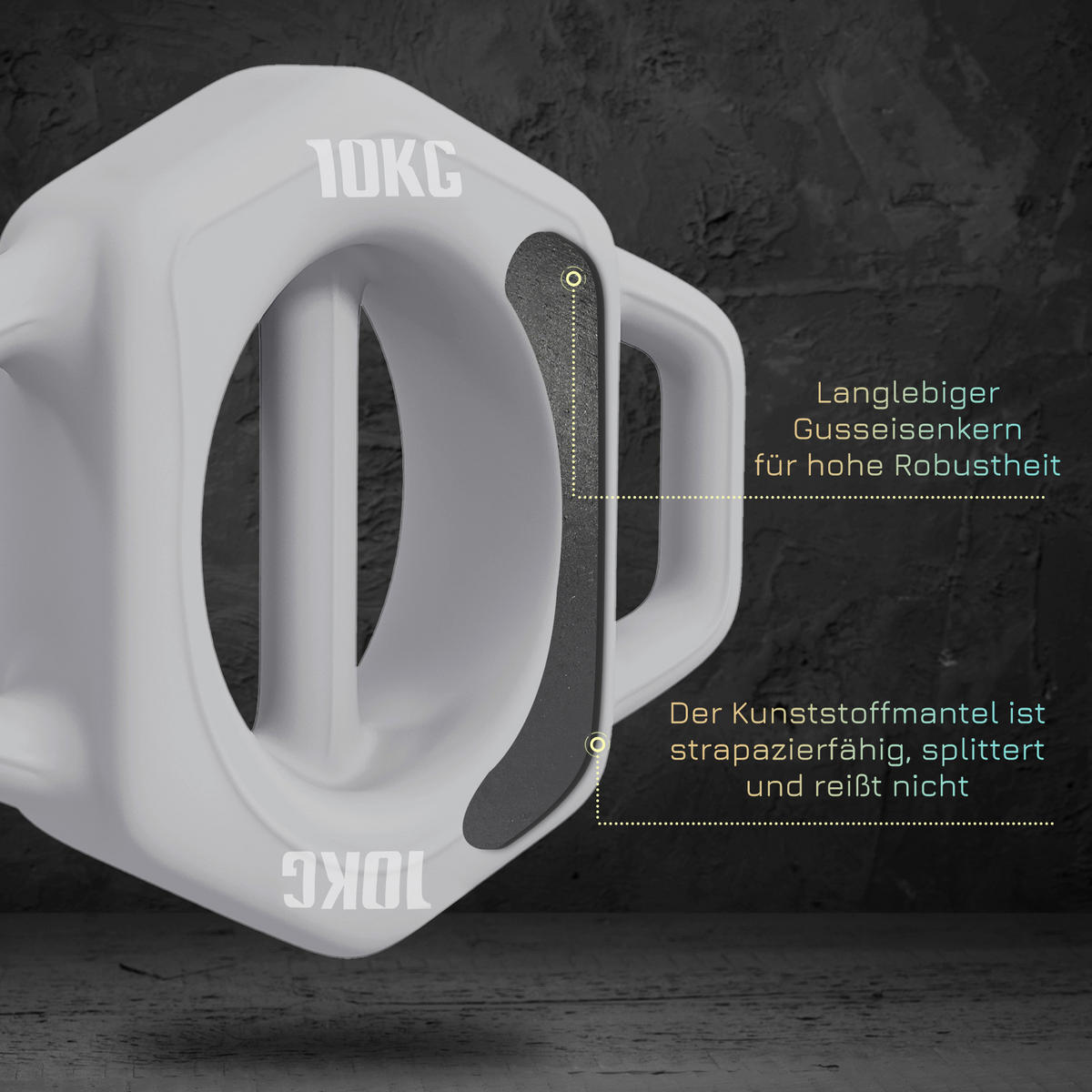 SPORTNOW Hantel grau Metall B/H/L: ca. 22x29x6 cm Multifunktionshantel - grau (6,00/22,00/29,00cm) - SPORTNOW