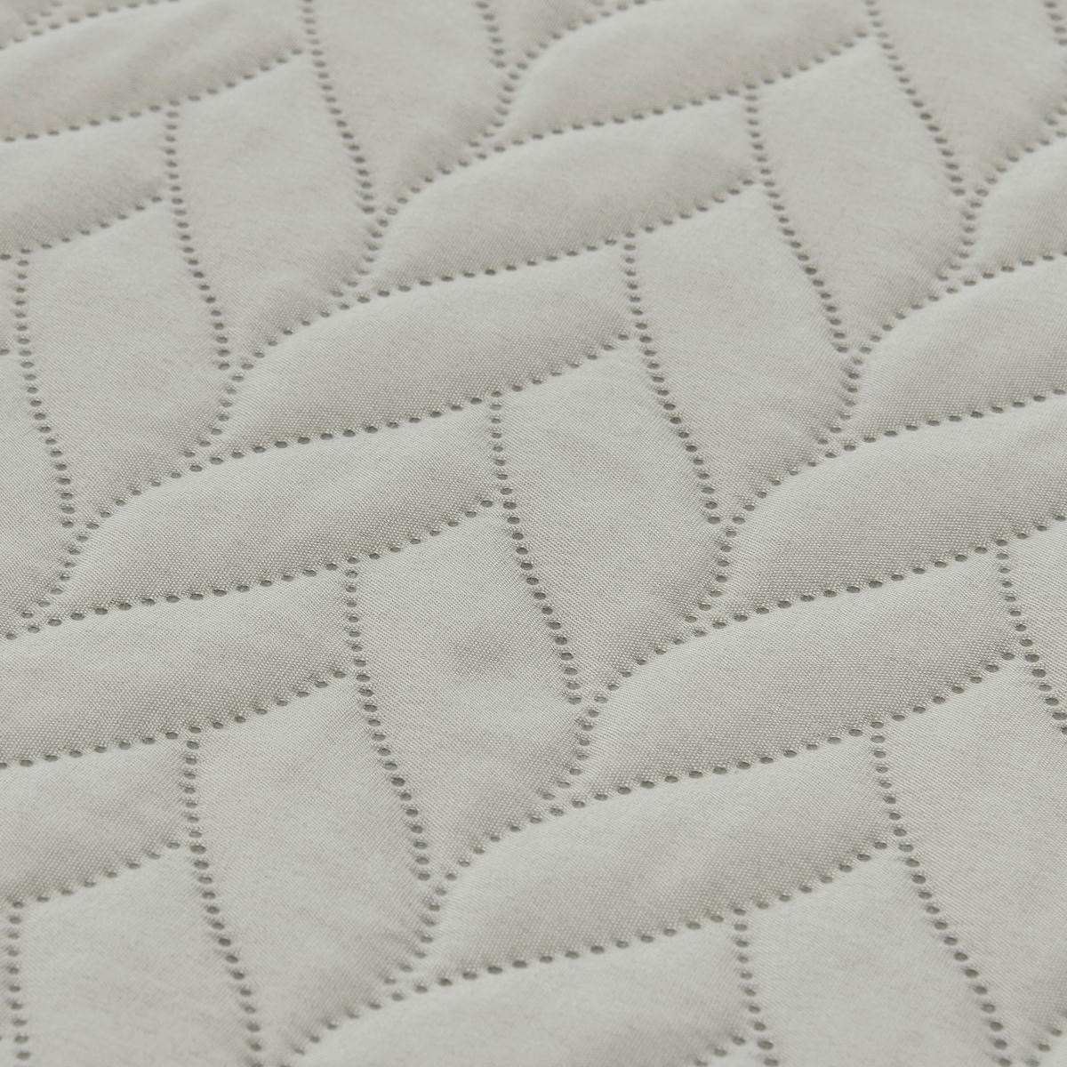 Tagesdecke Tagesdecke Zopfmuster silber - silber (220,00/240,00cm)