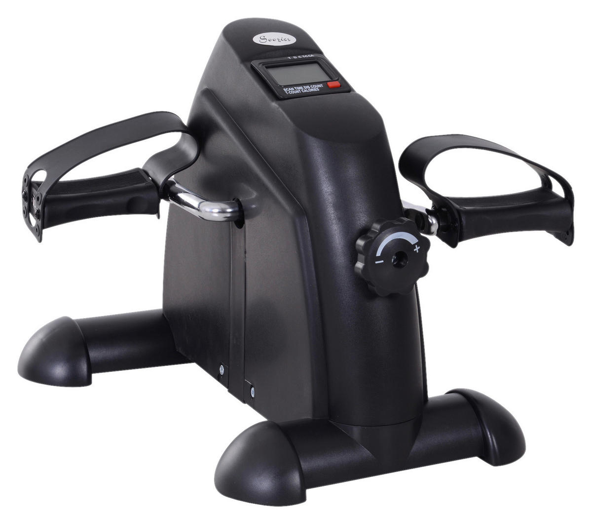 HOMCOM Pedaltrainer schwarz Metall B/H/T: ca. 39x31x40 cm Pedaltrainer__LCD-Display - schwarz (39,00/31,00/40,00cm) - HOMCOM