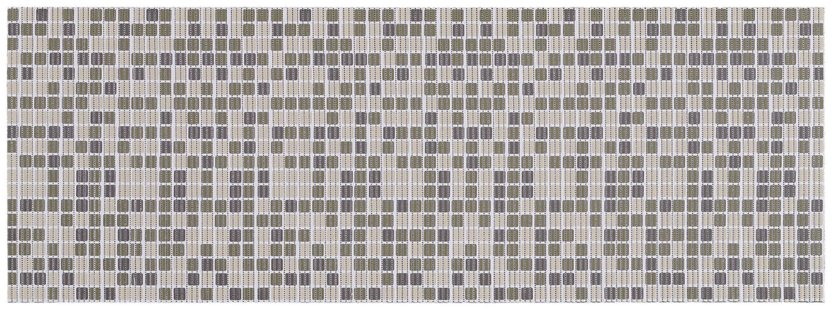 Weichschaummatte grau B/L: ca. 65x180 cm Weichschaummatte 65x180 Mosaik - grau (65,00/180,00cm)