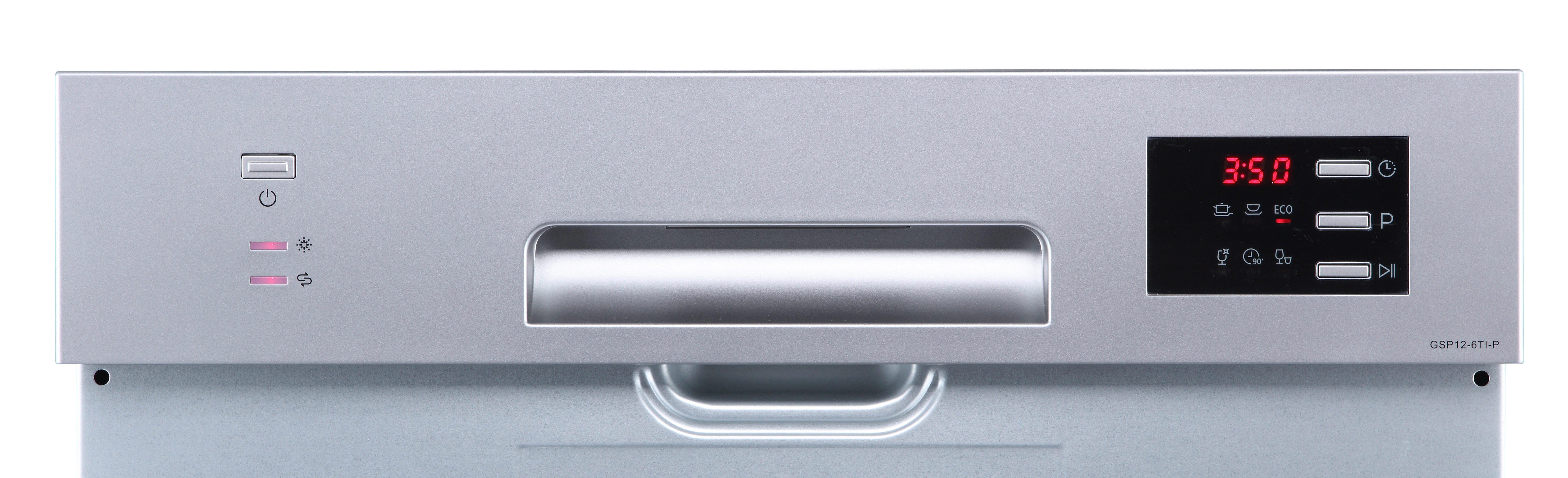 PKM-Möbel Geschirrspüler GSP12-6TI-P B/H/T: ca. 59,8x81,5x57 cm GSP12-6TI-P - (59,80/81,50/57,00cm) - PKM-Möbel