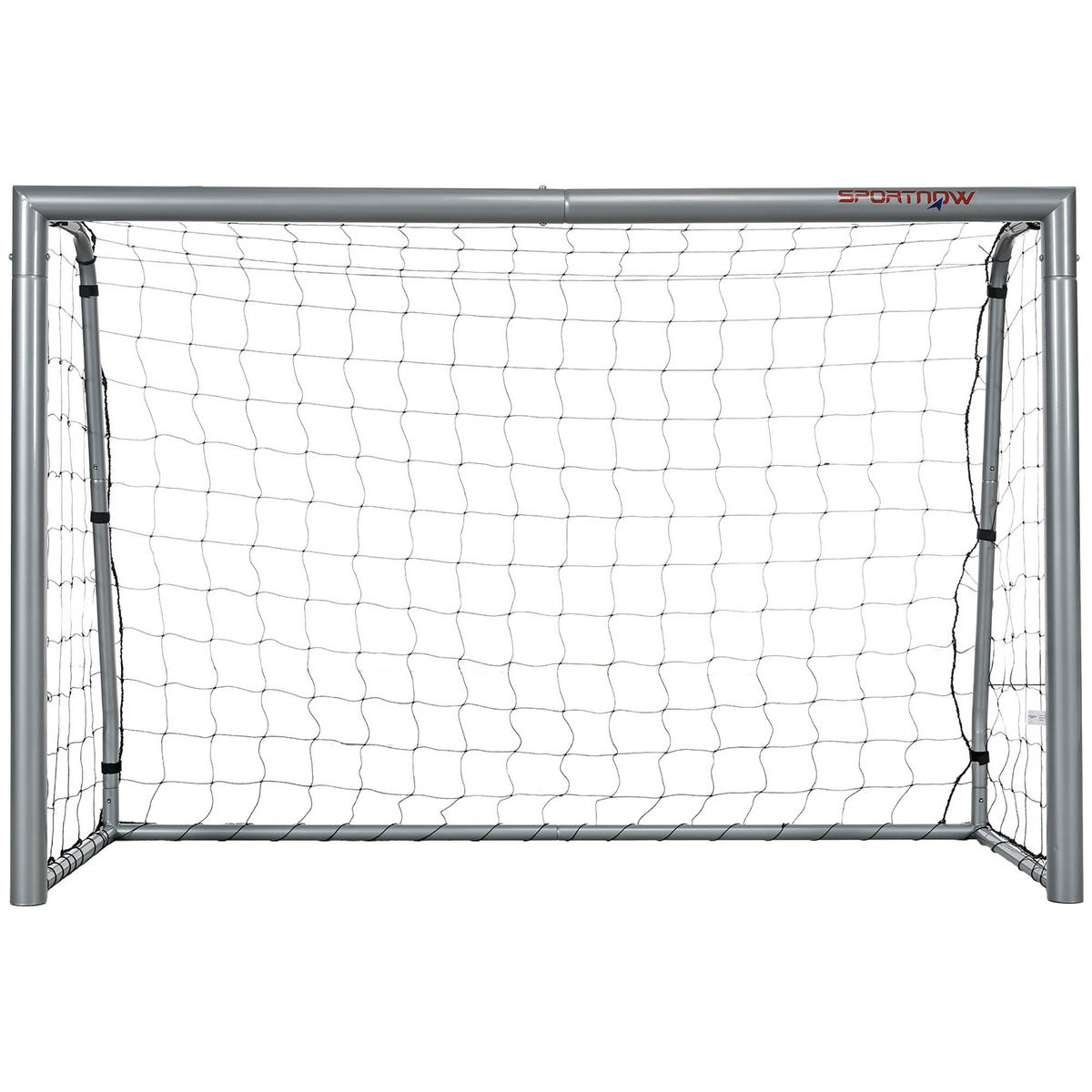 SPORTNOW Fußballtor grau Polyethylen B/H/L: ca. 85x160x240 cm Fußballtor - grau (240,00/85,00/160,00cm) - SPORTNOW