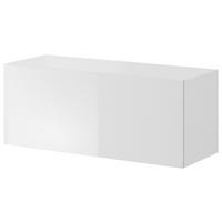 TV-Lowboard VIVIEN weiß weiß glanz B/H/T: ca. 100x40x38 cm VIVIEN - weiß (100,00/40,00/38,00cm) - WIPMEB