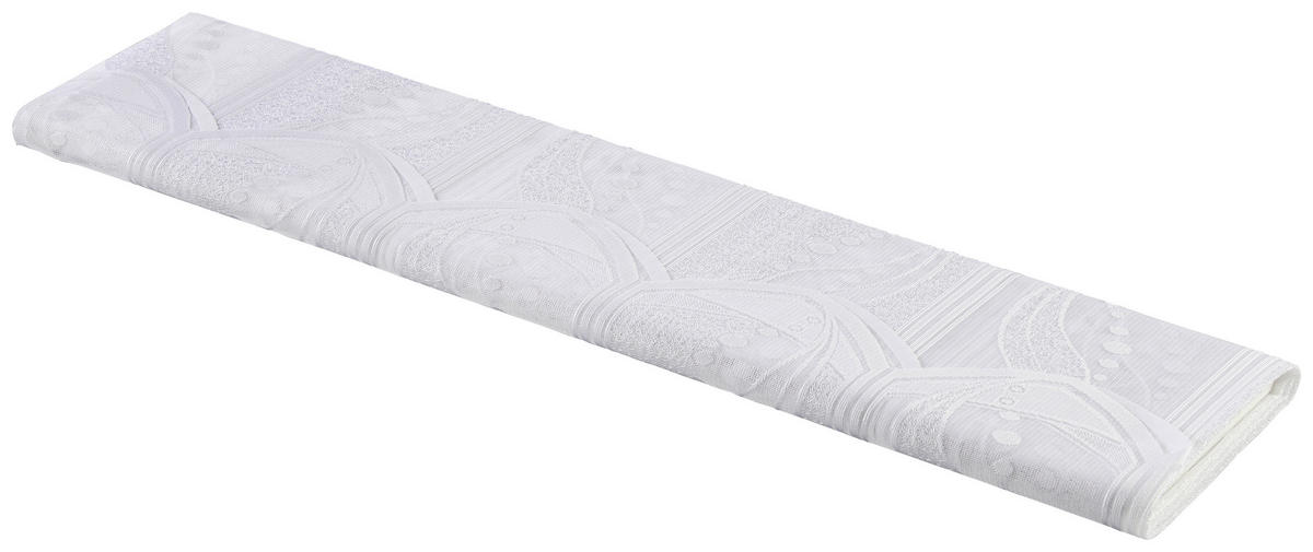 Scheibengardinen-Meterware Dea weiß H: ca. 120 cm Dea - weiß (120,00cm)
