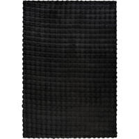 Padiro Hochflorteppich Hailey 125 schwarz B/H/L: ca. 80x3x150 cm Hailey 125 - schwarz (150,00/80,00/3,00cm) - Padiro