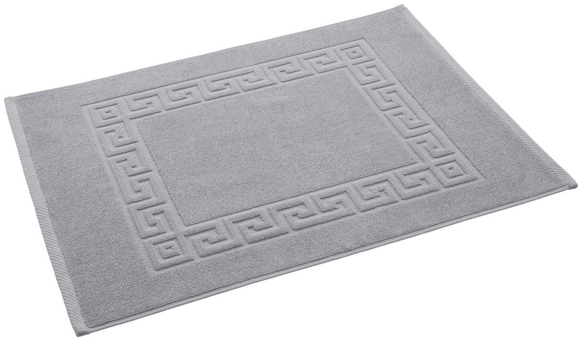 Duschvorleger Mäander Mäander - silber (50,00/70,00cm) - POCOline