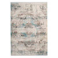 me gusta Kurzflorteppich Anouk 325 hellblau B/H/L: ca. 80x0,35x150 cm Anouk 325 - hellblau/taupe (150,00/80,00/0,35cm) - me gusta