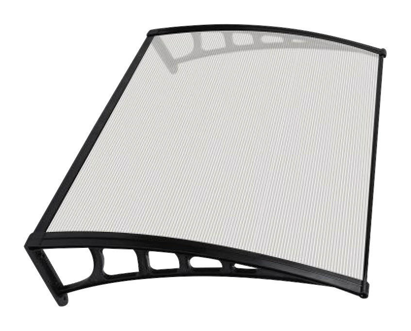 Burtas Vordach Vordach Crocus transparent B/H/L: ca. 120x23x80 cm Crocus - transparent (80,00/120,00/23,00cm) - Burtas Vordach