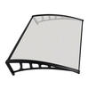 Burtas Vordach Vordach Crocus transparent B/H/L: ca. 120x23x80 cm Crocus - transparent (80,00/120,00/23,00cm) - Burtas Vordach