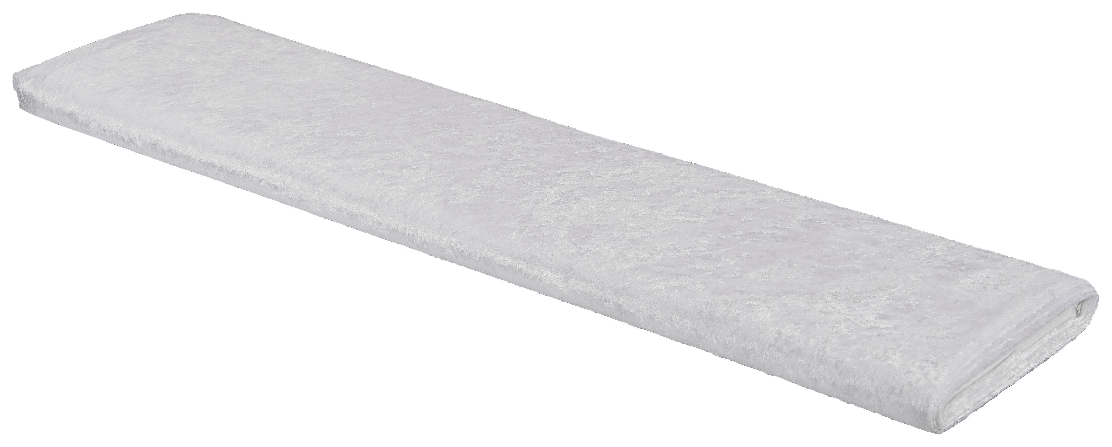 Dekostoff Pannesamt weiß B: ca. 150 cm Pannesamt - weiß (150,00cm)