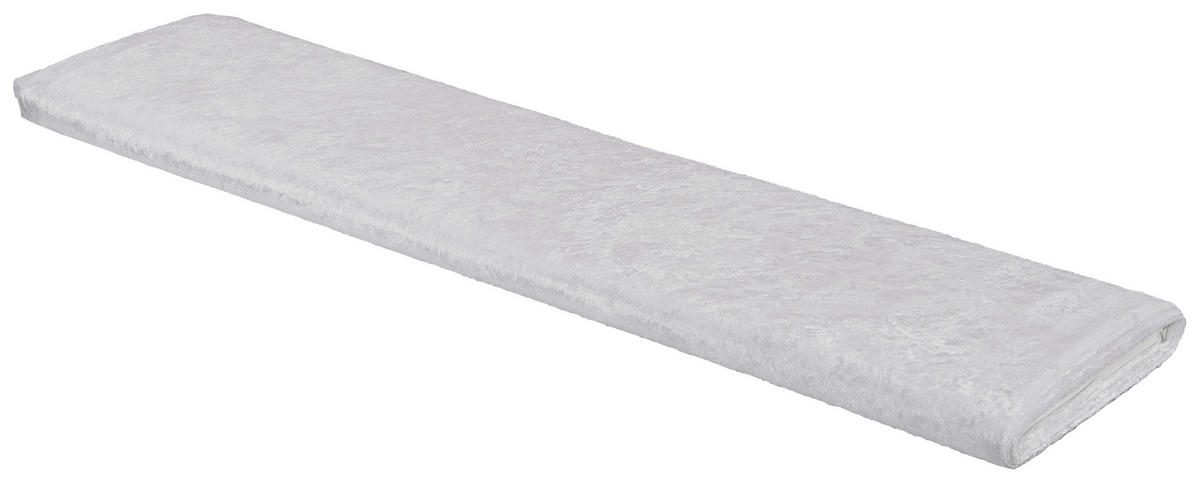 Dekostoff Pannesamt weiß B: ca. 150 cm Pannesamt - weiß (150,00cm)