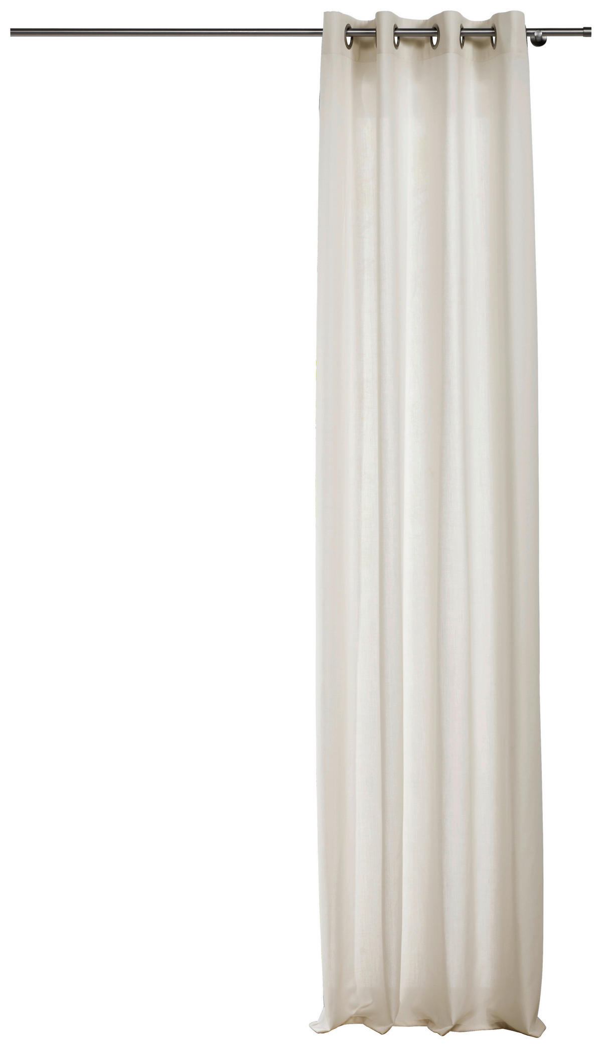 Ösenvorhang MOOD ecru B/L: ca. 135x300 cm MOOD - ecru (135,00/300,00cm)