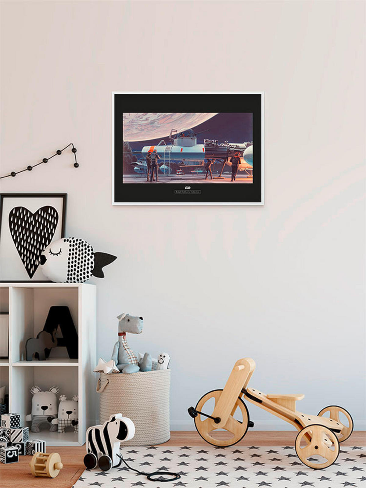Komar Poster Star Wars Classic RMQ Yavin Hangar Star Wars B/L: ca. 70x50 cm Star Wars Classic RMQ Yavin Hangar - (70,00/50,00cm) - Komar