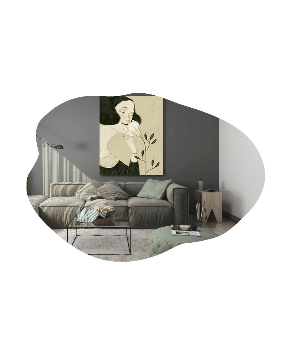 Wandspiegel Oho transparent Spanplatte B/H/T: ca. 60x85x3,5 cm Oho - transparent (60,00/85,00/3,50cm) - moebel17