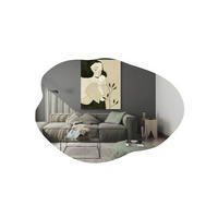 Wandspiegel Oho transparent Spanplatte B/H/T: ca. 60x85x3,5 cm Oho - transparent (60,00/85,00/3,50cm) - moebel17