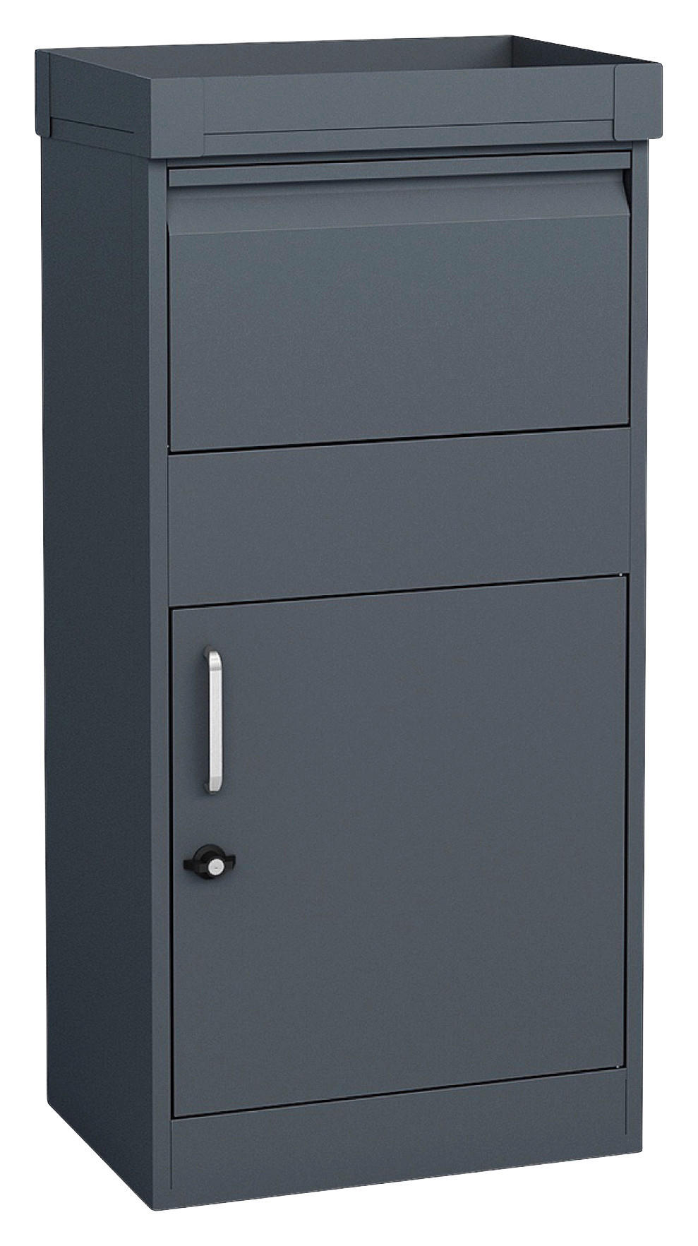 Westmann Paketbox Piet anthrazit B/H/T: ca. 50x105x37 cm Piet - anthrazit (50,00/105,00/37,00cm) - Westmann