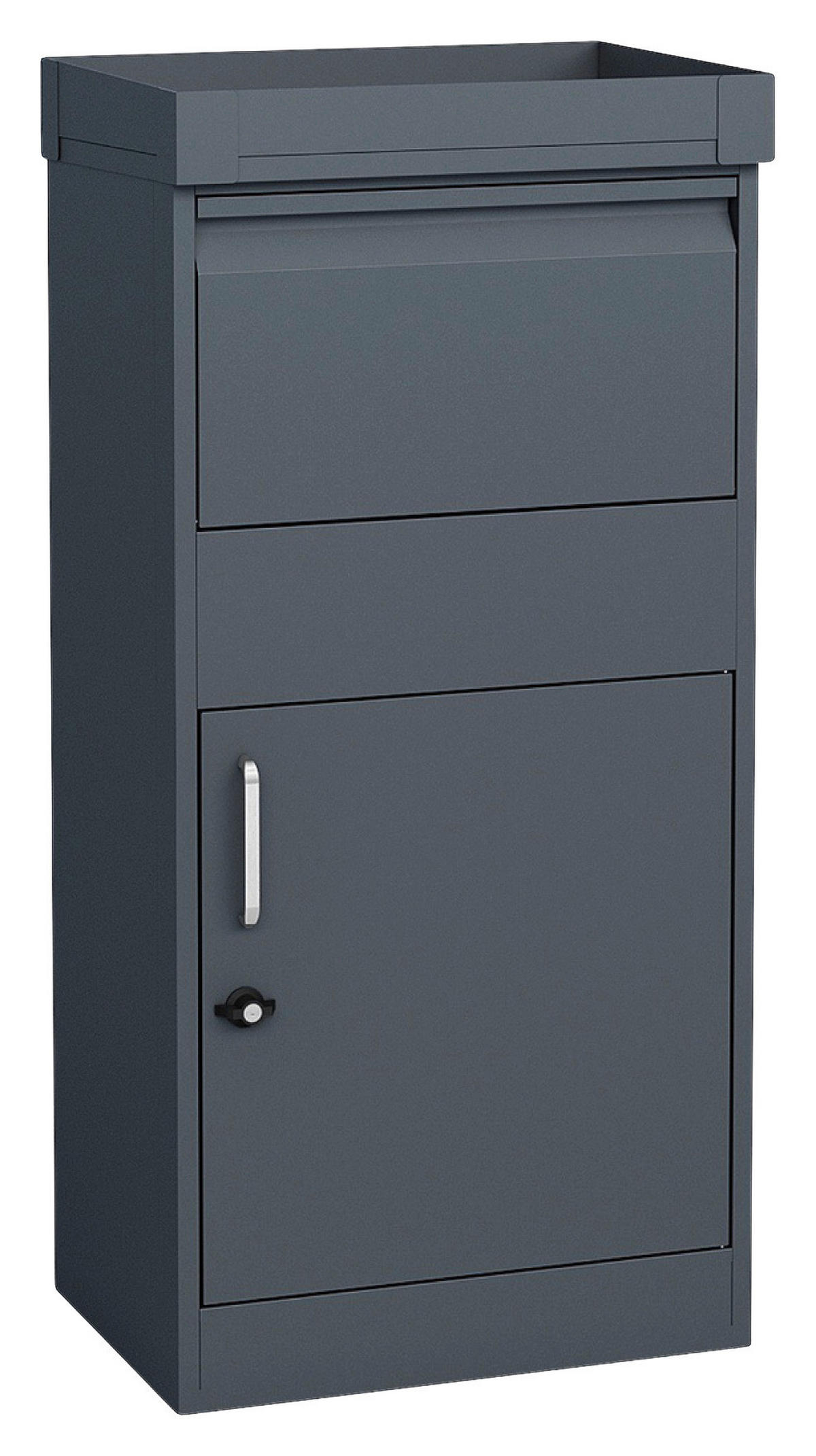 Westmann Paketbox Piet anthrazit B/H/T: ca. 50x105x37 cm Piet - anthrazit (50,00/105,00/37,00cm) - Westmann