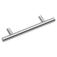 Möbelgriff Edelstahl L: ca. 12,8 cm Möbelgriff_Edelstahl 128mm - Edelstahl (12,80cm) - Meister