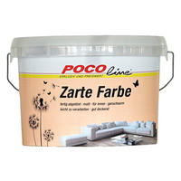 POCOline Raumfarbe Zarte Farben apricot ca. 2,5 l Zarte Farben - apricot (2,50l) - POCOline
