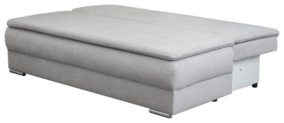 Dauerschlafsofa Prima grau B/H/T: ca. 200x96x96 cm Prima - Chrom/grau (200,00/96,00/96,00cm)