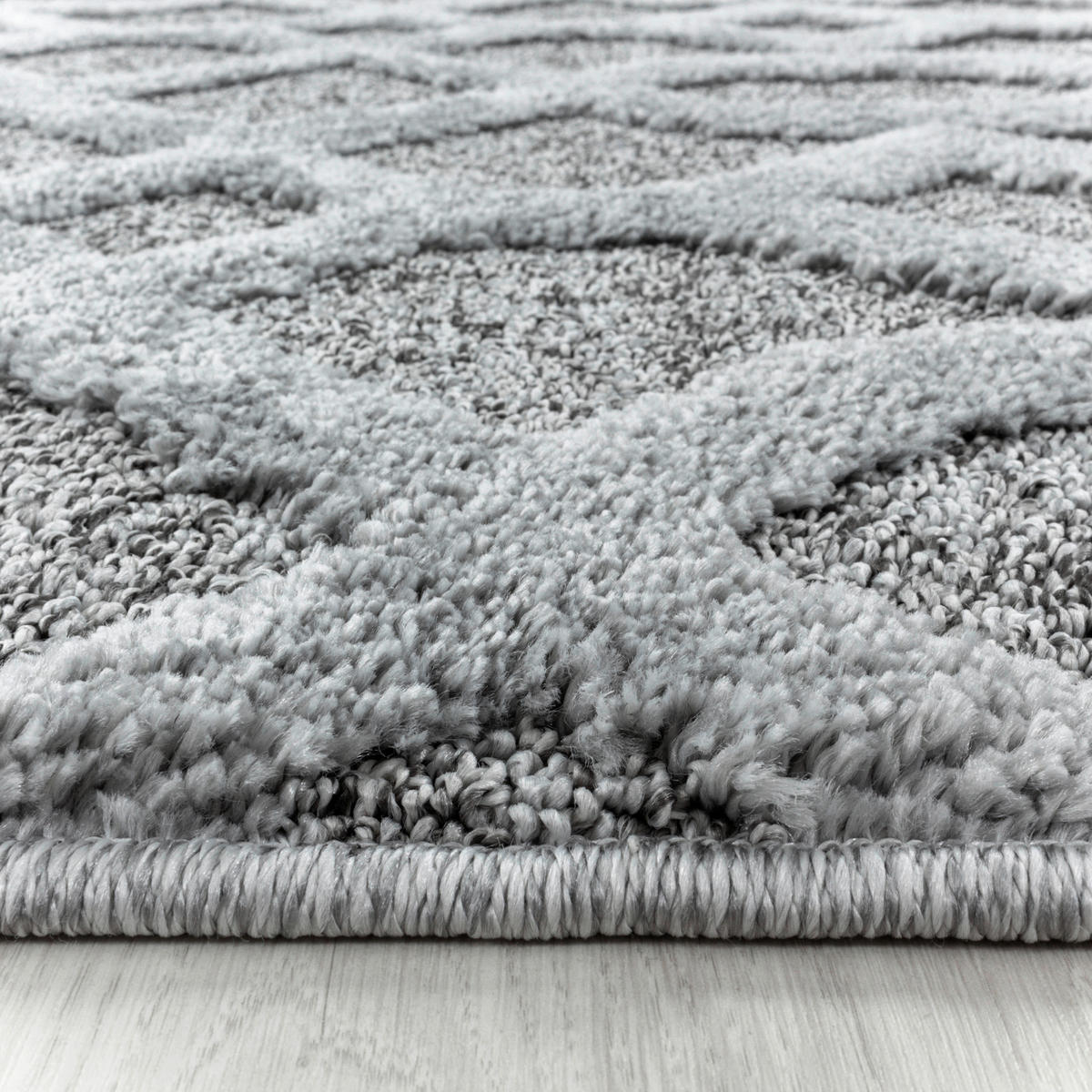 Ayyildiz Teppich PISA grau D: ca. 120 cm PISA - grau (120,00cm) - Ayyildiz