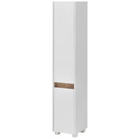 Hochschrank Cosmo perlweiß Optik B/H/T: ca. 30,2x164,5x33 cm Cosmo - (30,20/164,50/33,00cm) - Möbelpartner
