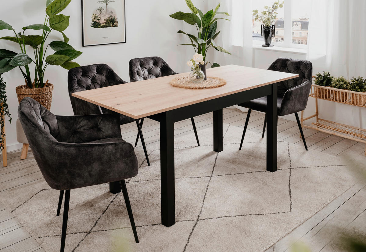 Esstisch Coburg Artisan Oak Nachbildung B/T: ca. 120x70 cm Coburg - (120,00/70,00cm)