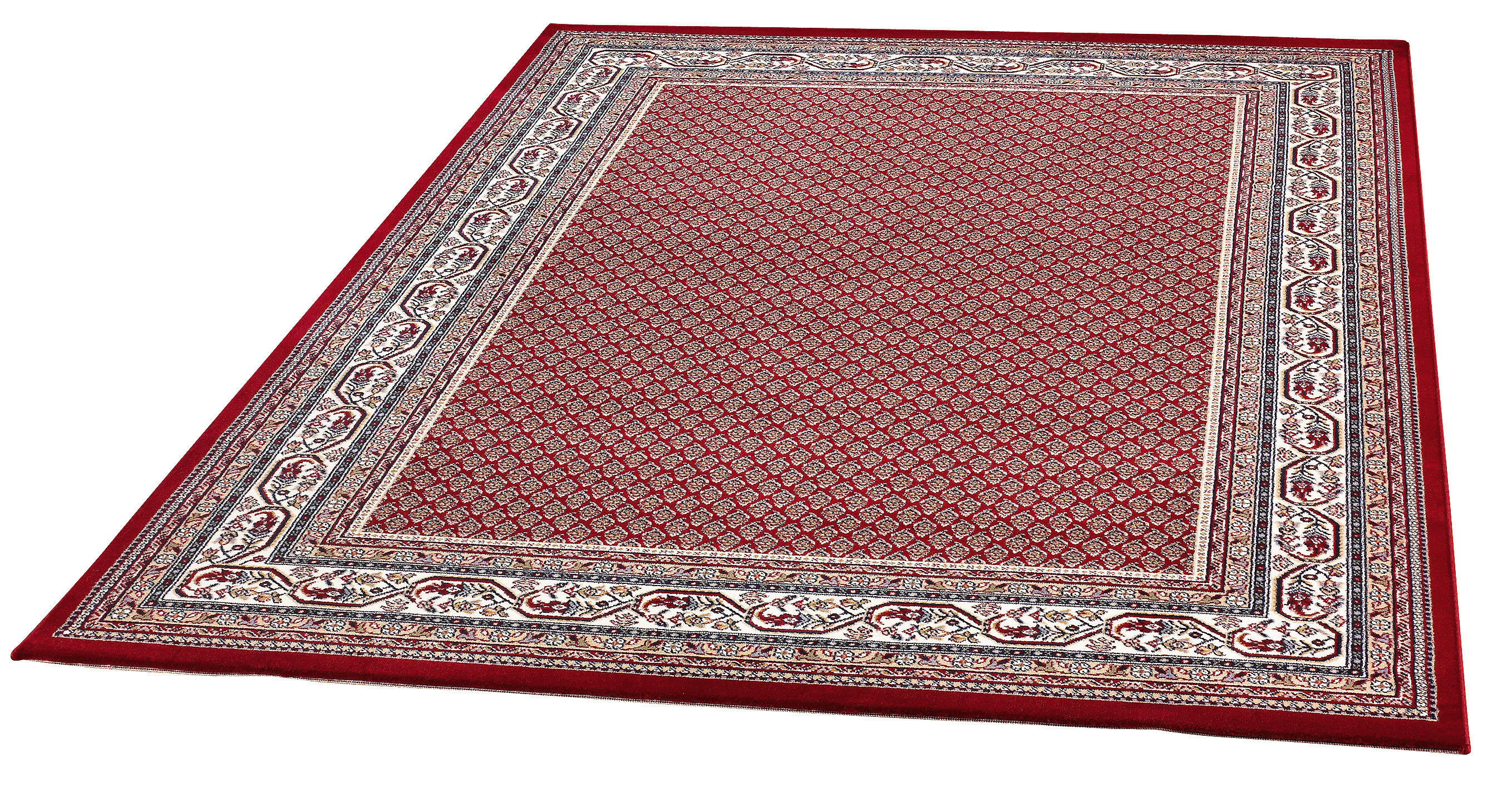 Webteppich Kashmar rot B/L: ca. 160x230 cm günstig online kaufen