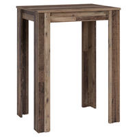 Bartisch NELE Eiche Old Wood Nachbildung Holzwerkstoff B/H/T: ca. 80x104x60 cm NELE - Eiche (80,00/104,00/60,00cm) - byLIVING