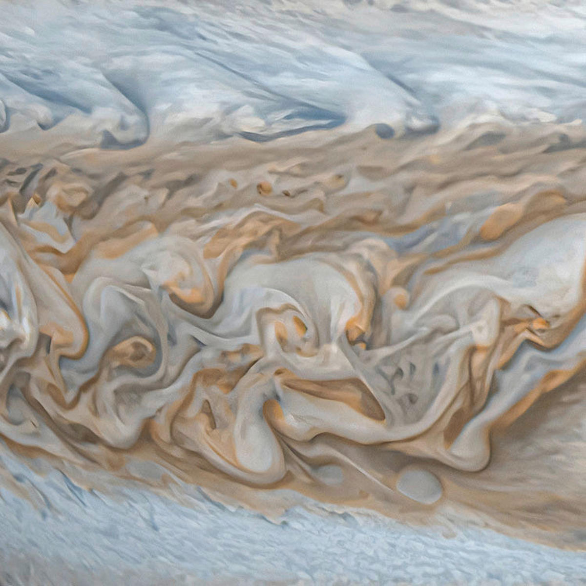 Komar Fototapete Jupiter D: ca. 125 cm Jupiter - (125,00cm) - Komar